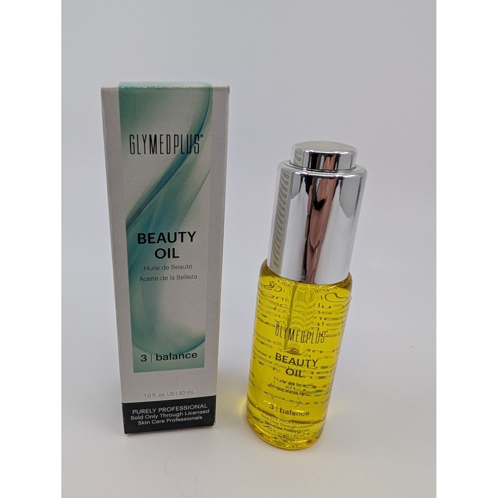 Glymed Plus Beauty Oil 1 fl oz 30 ml Age-Fighting Antioxidants New in Box
